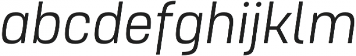 Intensiva Regular Italic otf (400) Font LOWERCASE