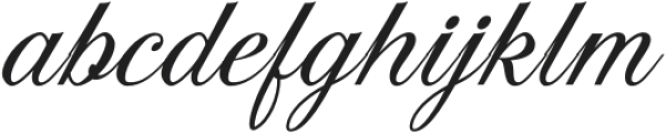 Intenso Script otf (400) Font LOWERCASE