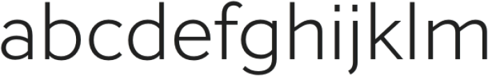 Inter Sans Light otf (300) Font LOWERCASE