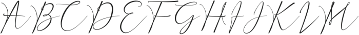 Inter Signature otf (400) Font UPPERCASE