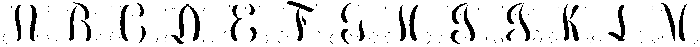 Interlocking Vine Regular otf (400) Font UPPERCASE