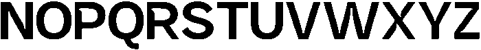 Intrade Bold otf (700) Font UPPERCASE