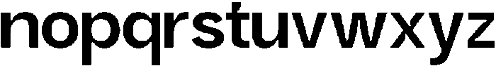 Intrade Bold otf (700) Font LOWERCASE