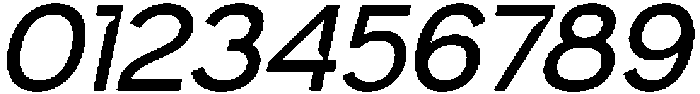 Intrade Italic otf (400) Font OTHER CHARS