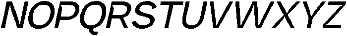 Intrade Italic otf (400) Font UPPERCASE