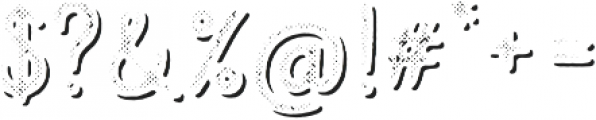 Intro Script B H2 Shade otf (400) Font OTHER CHARS