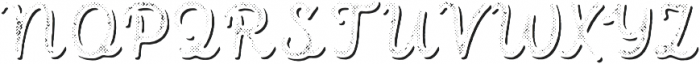 Intro Script B H2 Shade otf (400) Font UPPERCASE