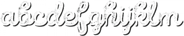 Intro Script B H2 Shade otf (400) Font LOWERCASE