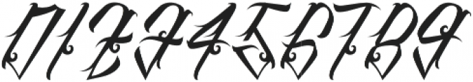InuTattoo Script otf (400) Font OTHER CHARS