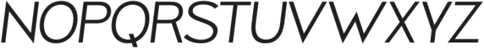 inceptum-Italic otf (400) Font UPPERCASE