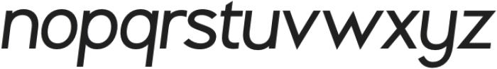 inceptum Medium Italic otf (500) Font LOWERCASE