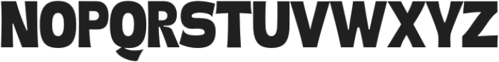 infro Regular otf (400) Font UPPERCASE