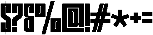 innervision Regular otf (400) Font OTHER CHARS