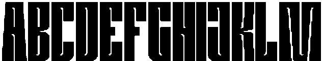 innervision Regular otf (400) Font UPPERCASE
