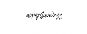 Instury Font LOWERCASE