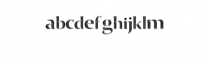 Invictus Typeface Font LOWERCASE