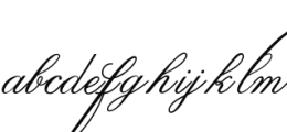 Indenture English Penman Regular Font LOWERCASE