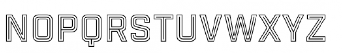 Industry Inc In-N-Out Font LOWERCASE