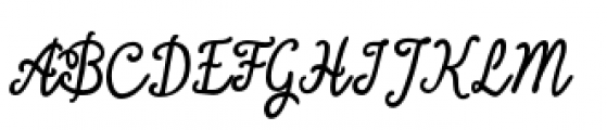 Inkheart Script Bold Font UPPERCASE