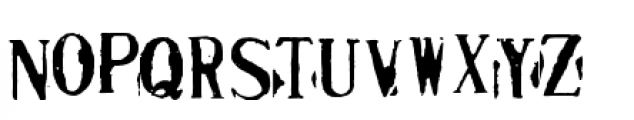 Institute Stamps Bold Font LOWERCASE