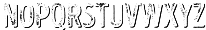 Intro Rust Head BUC G Shade Font LOWERCASE