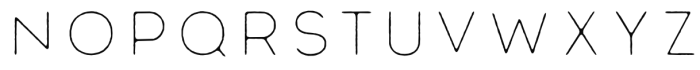 Intro Rust Rust Line Font LOWERCASE