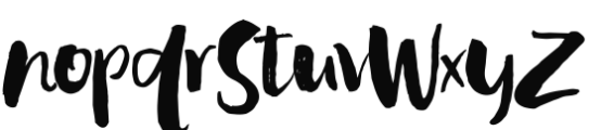 Invictus Alternate 1 Font LOWERCASE