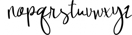 In My Dreams - Modern Script Font Font LOWERCASE