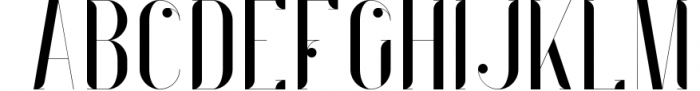 Indigo Typeface - 6 Weights 3 Font UPPERCASE