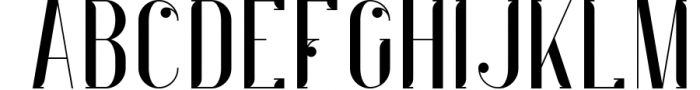 Indigo Typeface - 6 Weights 5 Font UPPERCASE