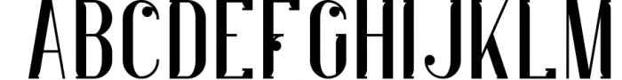 Indigo Typeface - 6 Weights Font UPPERCASE
