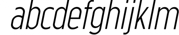 Industrial Sans Typeface 2 Font LOWERCASE