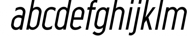 Industrial Sans Typeface 3 Font LOWERCASE