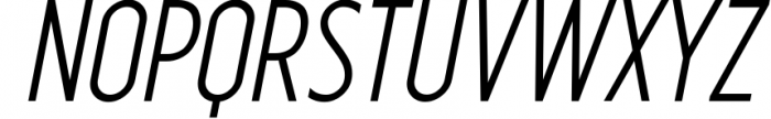 Industrial Sans Typeface 4 Font UPPERCASE