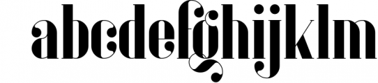 Inure - Serif Light Font LOWERCASE