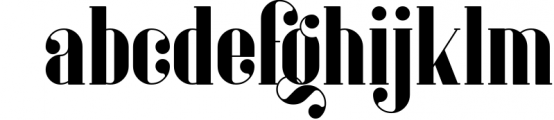 Inure - Serif Regular Font LOWERCASE