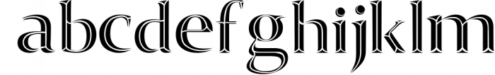 Invictus Serif Typeface Font LOWERCASE