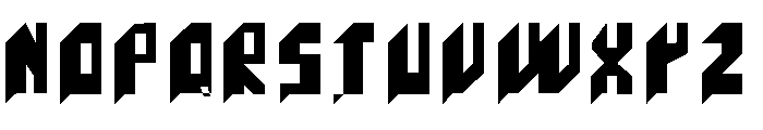 INCAC Font UPPERCASE