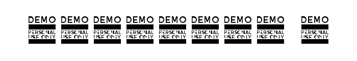 INDIEFEST Demo Font OTHER CHARS