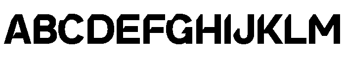 INDONESIA RAYA Font UPPERCASE