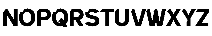 INDONESIA RAYA Font UPPERCASE