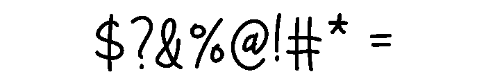 INKORIA Font OTHER CHARS