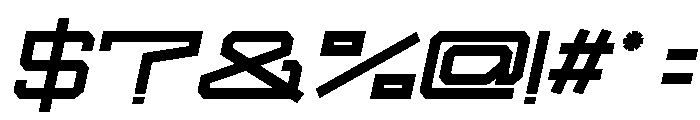 INSQUARE Italic Font OTHER CHARS