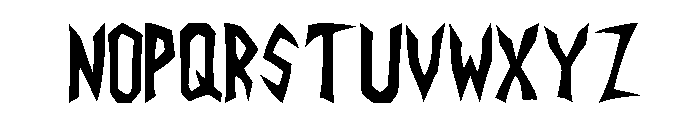 INVADER2 Font UPPERCASE