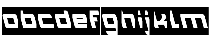 INVASION-Filled-Inverse Font LOWERCASE