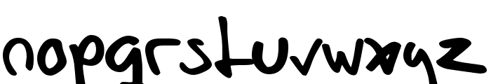 In his hands Font LOWERCASE