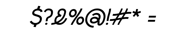 InColhua Italic Font OTHER CHARS