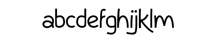InColhua Light Font LOWERCASE