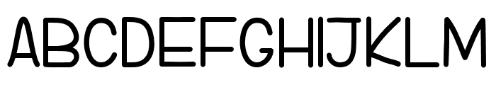 InFormal Style Regular Font UPPERCASE