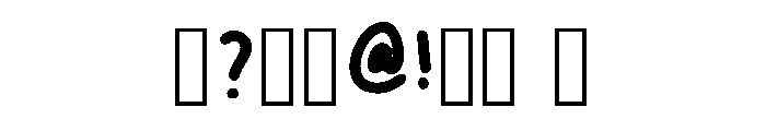 Inasfont Regular Font OTHER CHARS